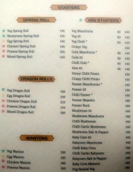 Pans N Grills Restaurant menu 1