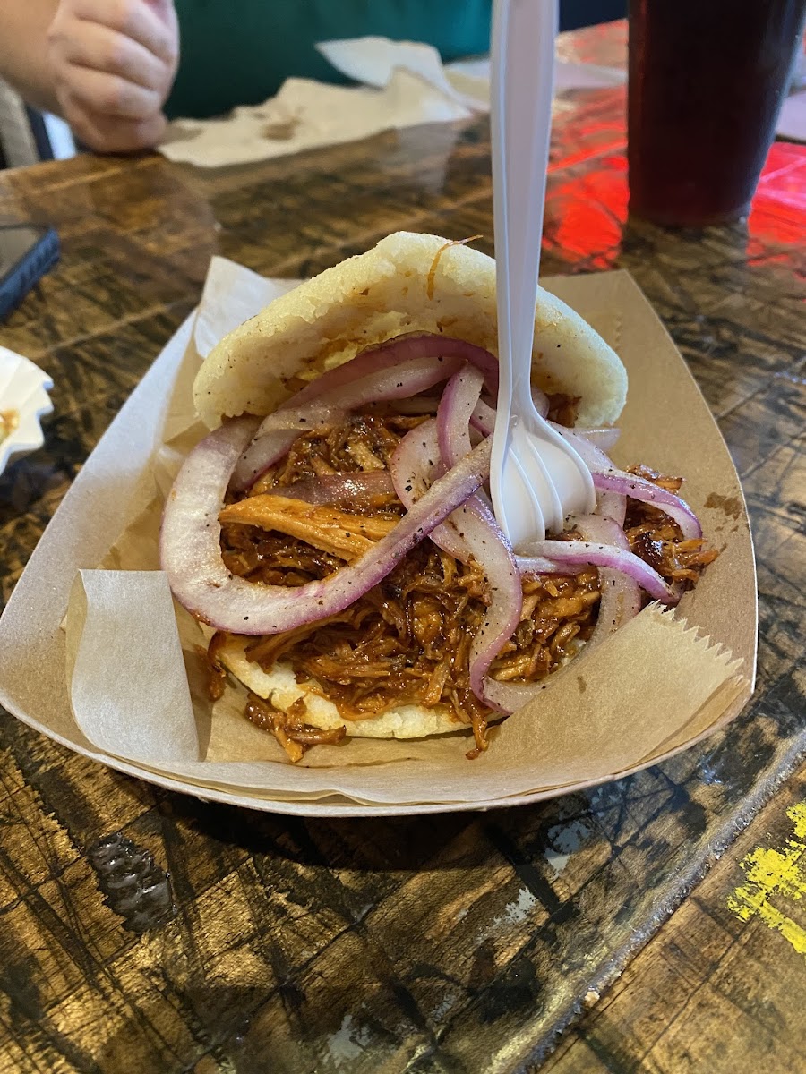 Bbq Pork Arepa