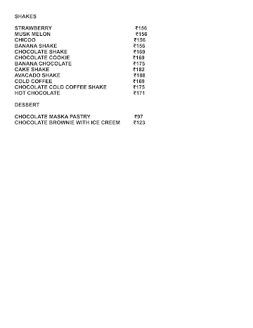 The Bhooka-Soor menu 