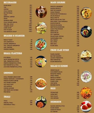 Spice Hub by Country Kitchens menu 