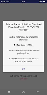 Screenshot Taspen Otentikasi APK