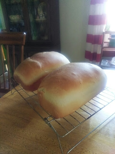 This recipe makes two loaves. 