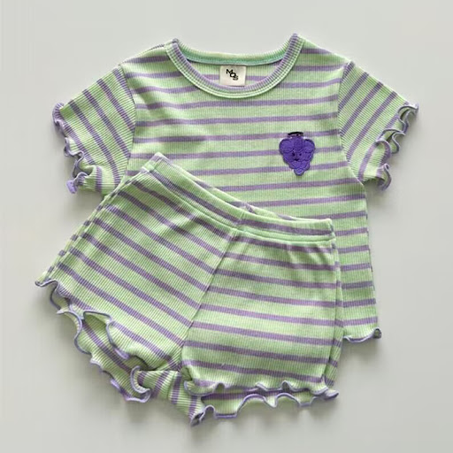 Title 5, Fashion Personality Shorts Girls Suit. Stylish ...