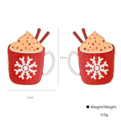 Title 4, Womens Fashion Simple Christmas Snowflake Drop...