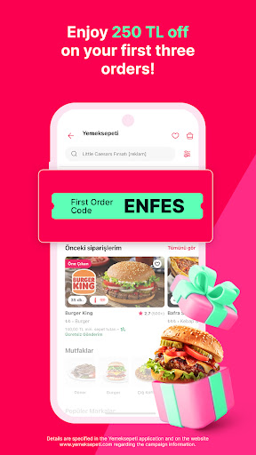 Screenshot Yemeksepeti - Food & Grocery