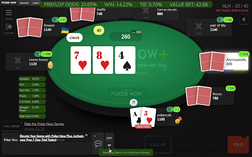 PokerNow Odds Calculator