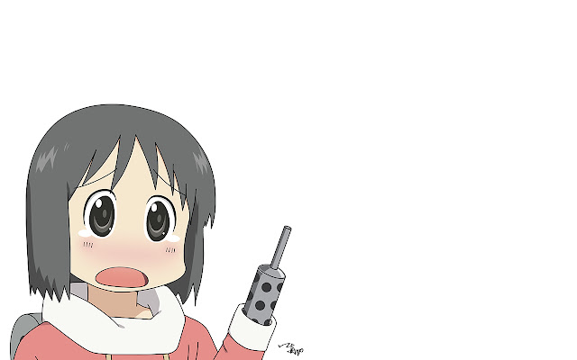 Nano from Nichijou chrome extension