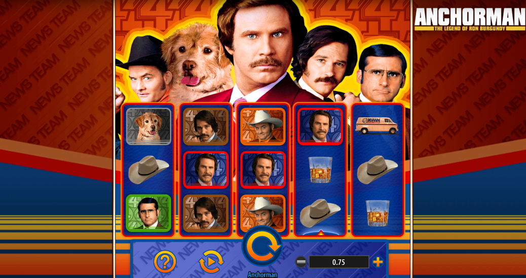 Anchorman: The Legend of Ron Burgundy slot