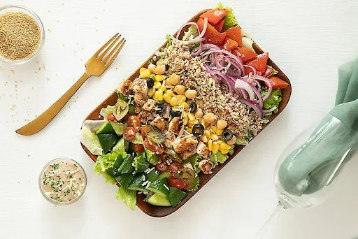 BBQ Chicken Super Salad