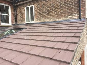 Extension re-roof with lead work album cover