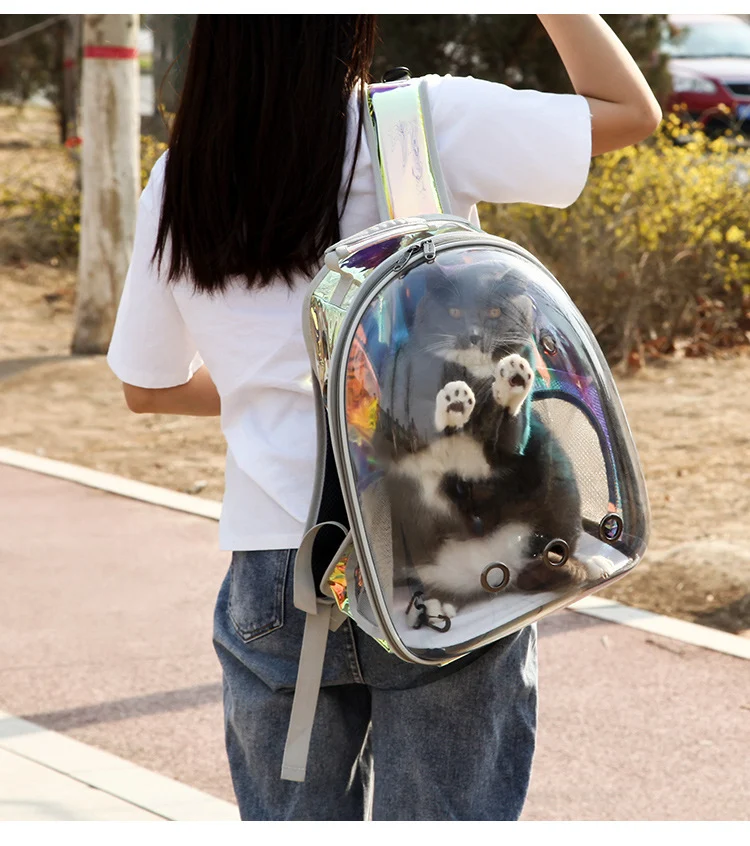 Title 19, Pawful Space Travel rugzak voor huisdieren Ontd...