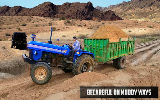 Screenshot Tractor trolley Driving Game