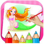 Cover Image of 下载 Mermaid Coloring Book & Drawing Book 2.0.0 APK