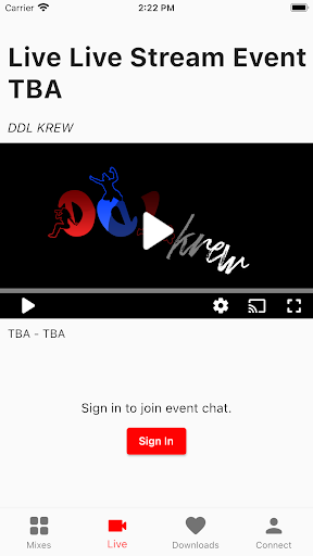 Screenshot DDL KREW RADIO