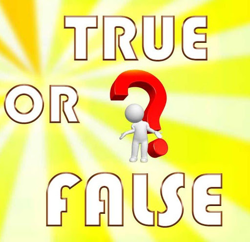 Screenshot True or False Quiz- General kn