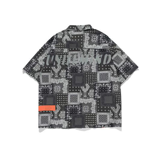 Title 4, Ethnic printed short sleeve shirt