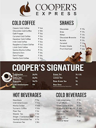 Cooper's Express Cafe menu 5