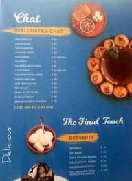 Kali Ghata menu 5