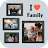 Family photo editor & frames icon