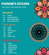 Poonam's Kitchen menu 1