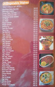 Hotel  Carnival menu 5