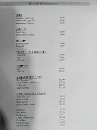 Kanai Restaurant menu 8