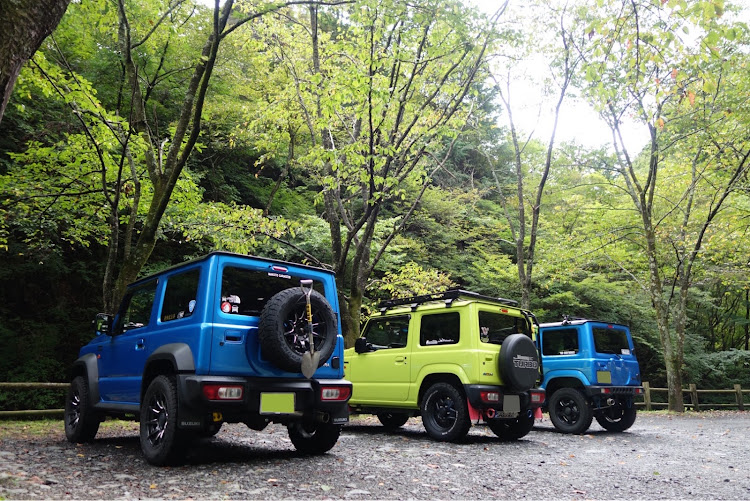 ジムニーのJB64W・ジムニー・jimny・JB74w・林道に関するカスタム事例の投稿画像4枚目