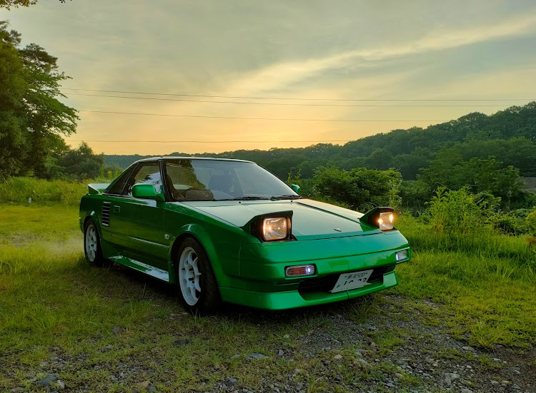 MR2のドライブ・朝焼けと愛車に関するカスタム事例の投稿画像2枚目