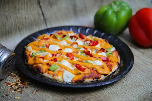 Cheese And Tomato Pizza With Peri Peri Seasoning