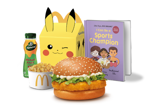 McChicken Burger Happy Meal