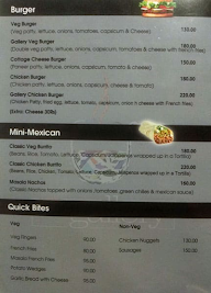 The Gallery menu 1