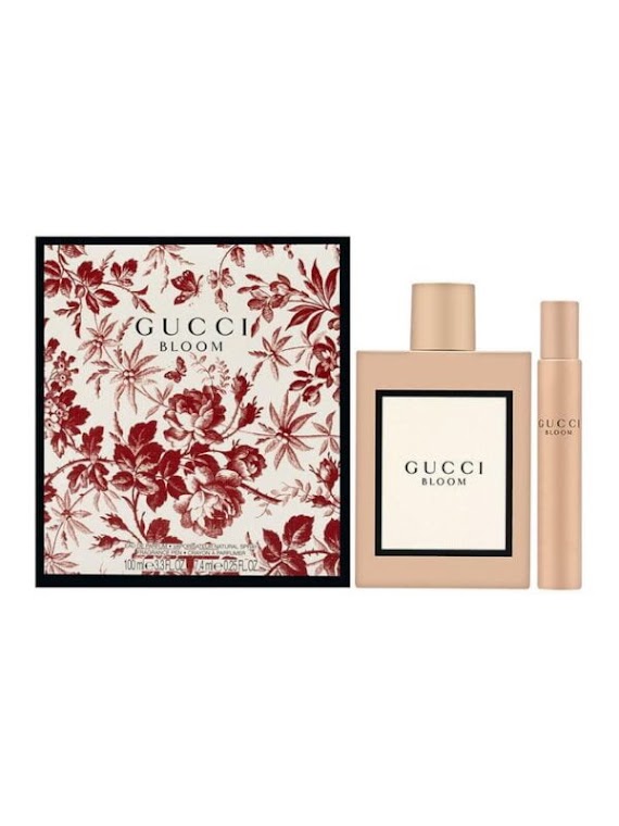 Bộ Nước Hoa Nữ Gift Set Gucci Bloom 2Pcs (Edp 100Ml & Edp 7.4Ml)
