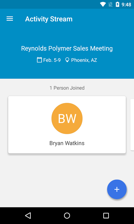 Reynolds Polymer Sales Meeting Screen 3