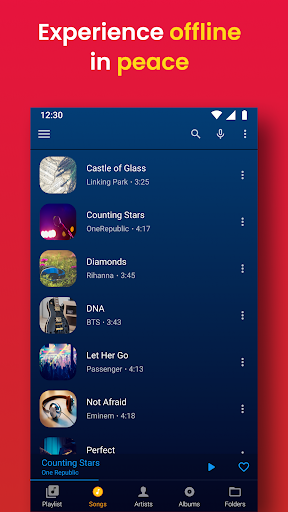 Screenshot Music Player - Audify Player