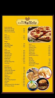 The Belgian Waffelz menu 2