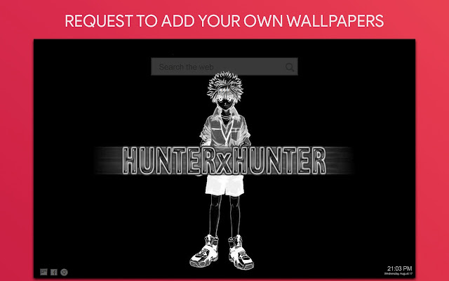 Hunter X Hunter Wallpaper HD Custom New Tab