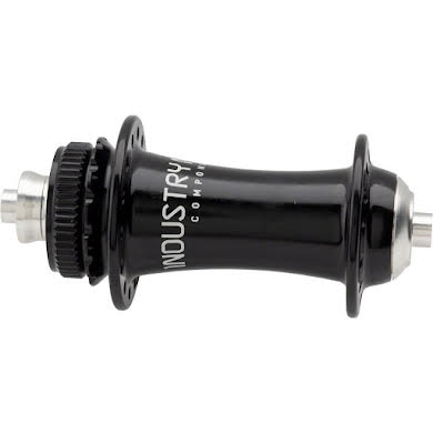 Industry Nine Torch Classic CX/Road Front Hub - QR x 100mm, Center-Lock, Black, 28h