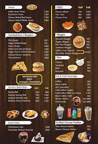 Dakku's Den Cafe menu 2