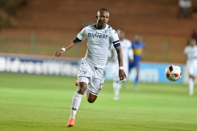 Siboniso Gaxa during the Absa Premiership match between Bidvest Wits and Cape Town City FC at Bidvest Stadium on December 02, 2016 in Johannesburg.