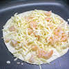 Thumbnail For Tortilla In A Skillet With Shrimp And Cheese.