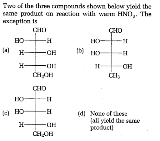 Structure and reactions of glucose