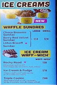 The Waffle Co. menu 2