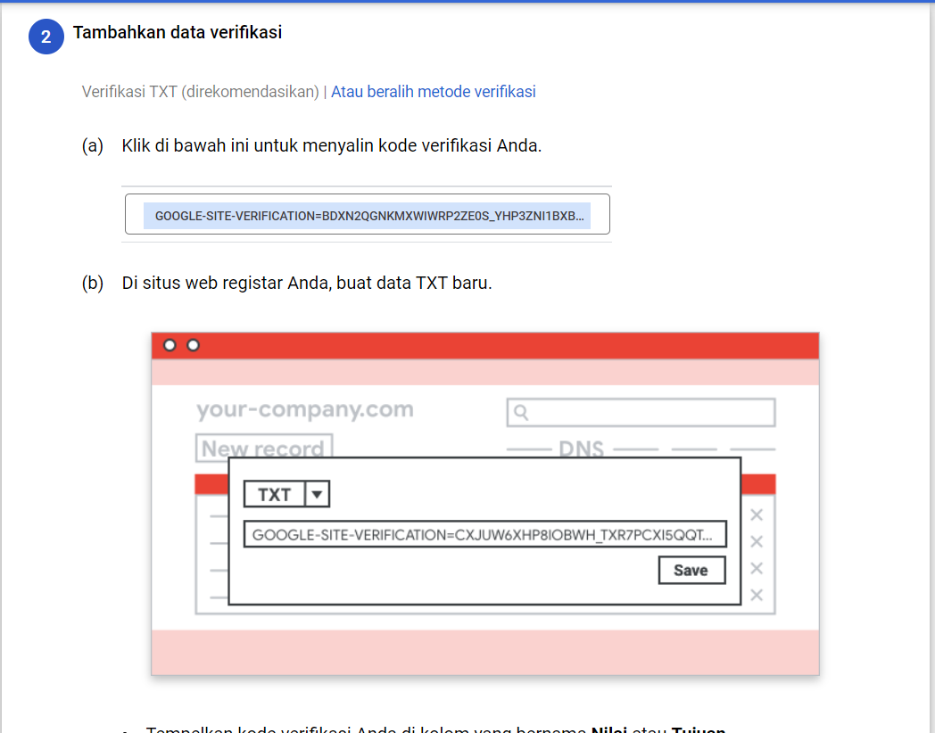 Verifikasi Domain ke Google Workspace Melalui Plesk Panel