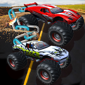 Download Chained Monster Truck Impossible Joined Racing 3d For PC Windows and Mac