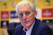 Bafana Bafana head coach Hugo Broos during his presentation to the media at Safa House on May 12 2021 in Johannesburg. 