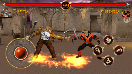 Screenshot Terra Fighter 2 Fighting Games