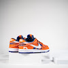 off-white x futura x nike dunk low orange 