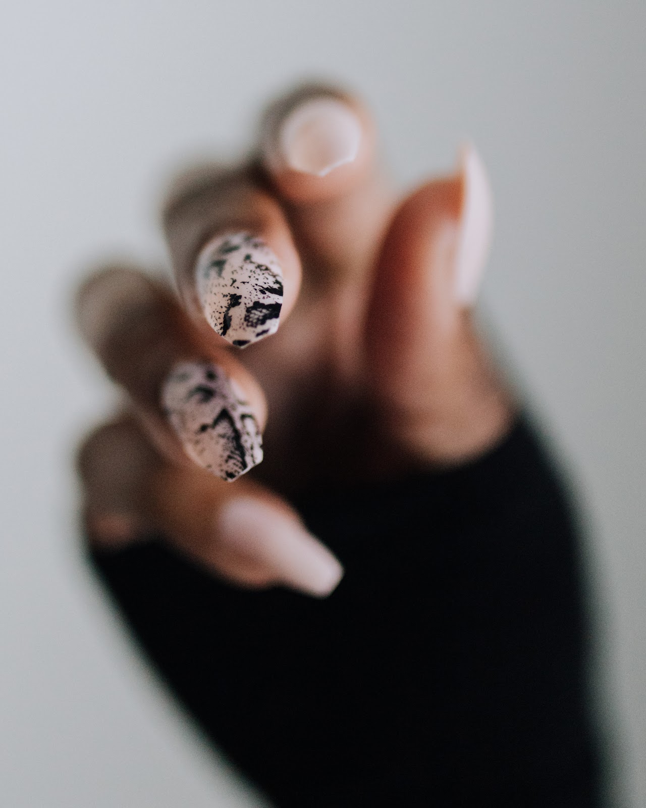 Medusa Inspired Nail Art