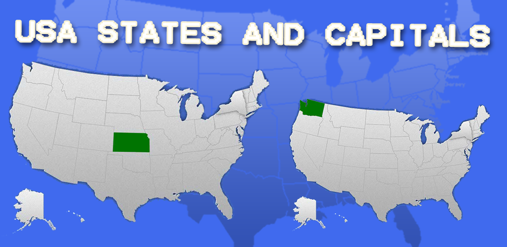 USA Map Quiz game. State Quiz. Game us States. The USA Quiz.