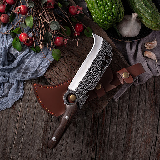 Title 12, Outdoor Chopping Sickle Hook Knife, Thickened a...